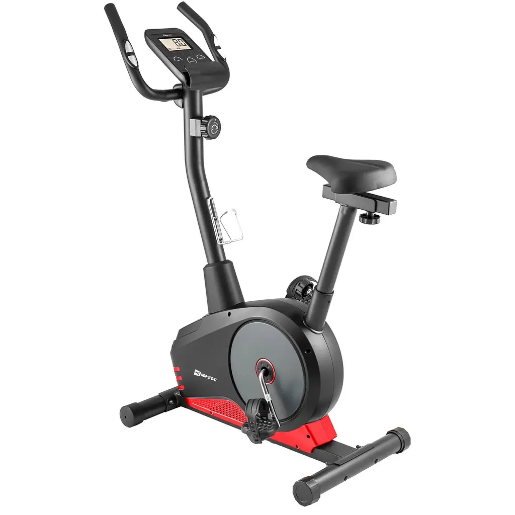 Велотренажер Hop-Sport HS-2080 Spark черно-красный (2020) - фото 4