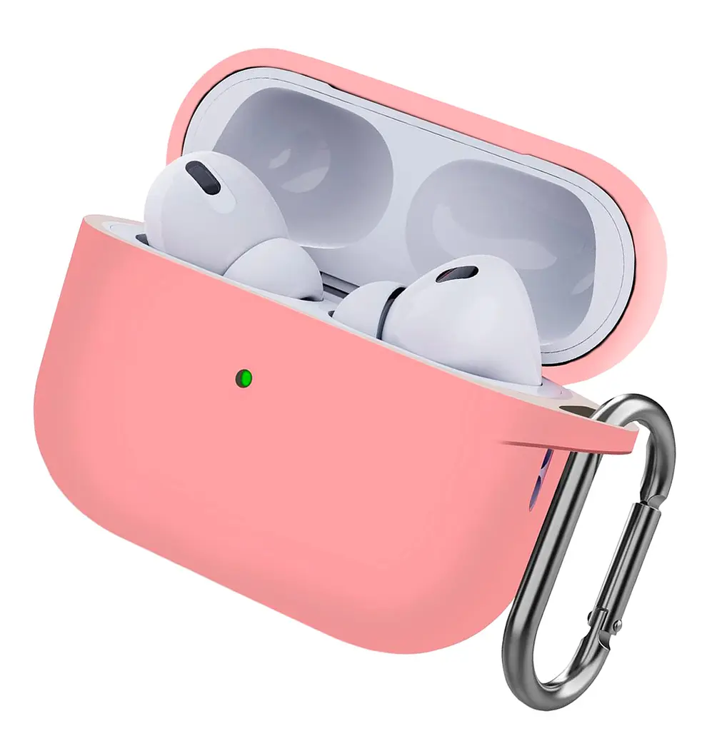 Чехол ArmorStandart Hang Silicone Case для Apple AirPods Pro 2 Pink (ARM68588) [105597] - фото 2