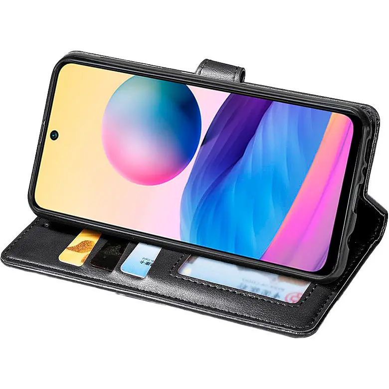 Чохол-книжка GETMAN Gallant Case для Redmi Note 13 Pro 4G Black [105397] - фото 4