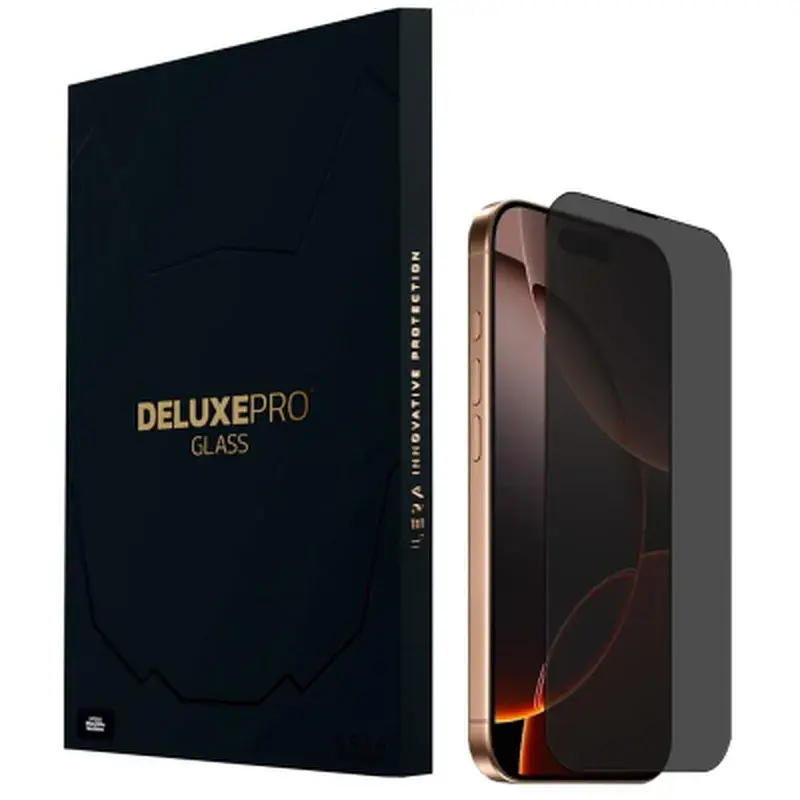 Скло захисне iLera DeLuxe Incognito iPhone 16 Pro (ILINDL16PR)