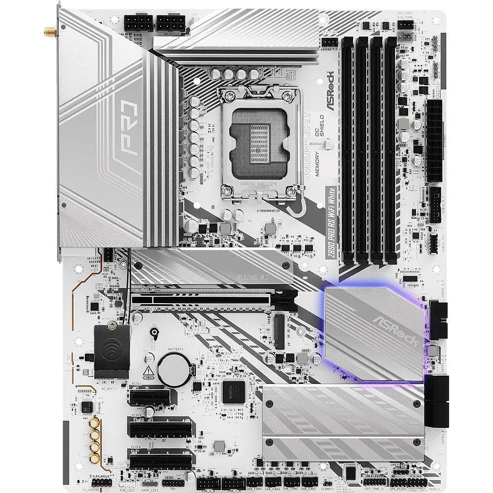 Материнская плата ASRock Z890 Pro RS WiFi White [147014] - фото 3