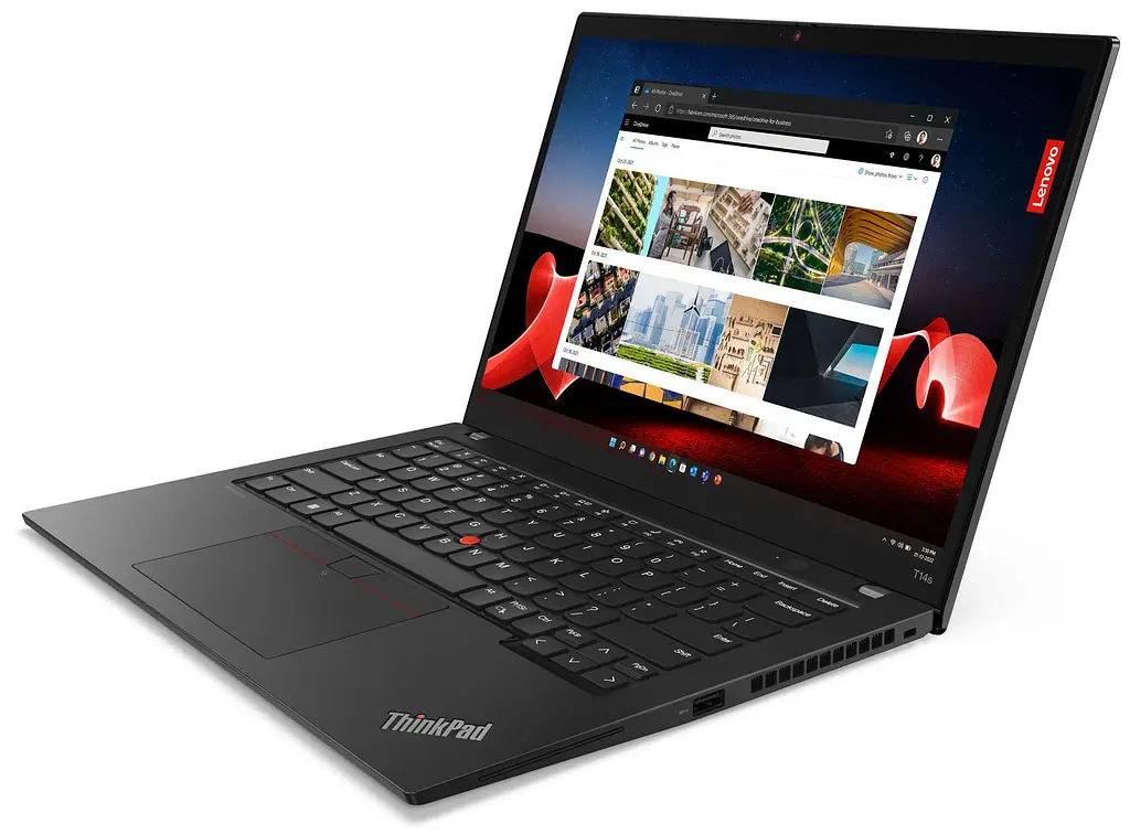 Ноутбук Lenovo ThinkPad T14s-G4 14' WUXGA IPS AG, AMD R7-7840U, 32GB, F1TB, UMA, DOS, чорний (21F9S0R200) - фото 3