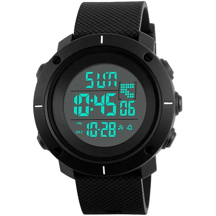 Годинник наручний Skmei 1220 Black, 1220BK (15908) - фото 2