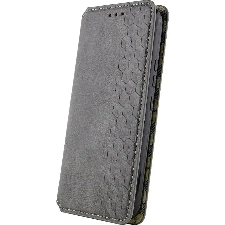 Чохол-книжка GETMAN Cubic для Redmi 15C (Europe version) Grey [148409] - фото 2