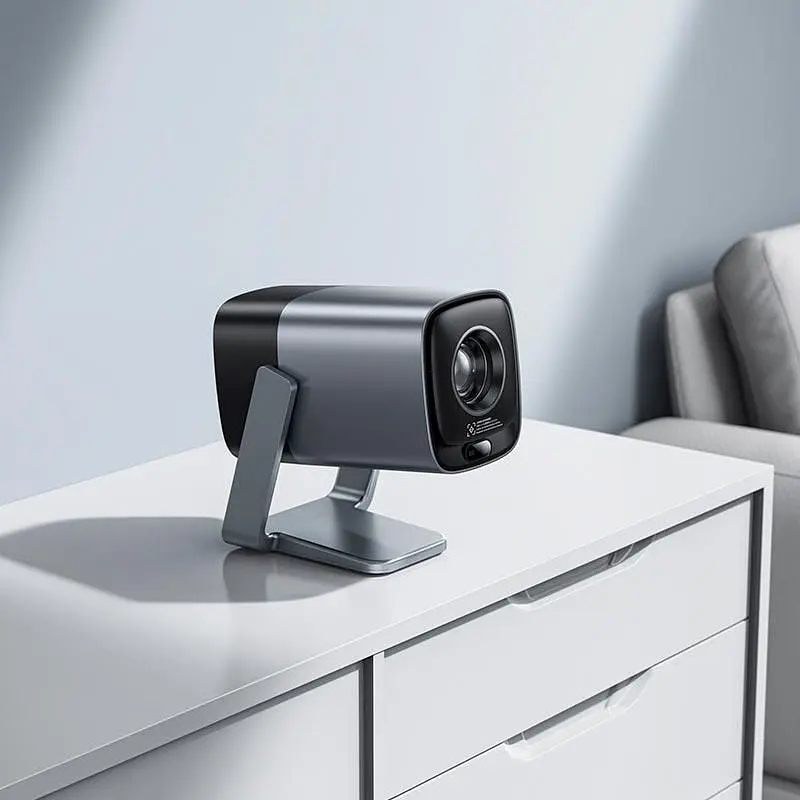 Мультимедийный проектор Hoco DT7 Grey [158017] - фото 9