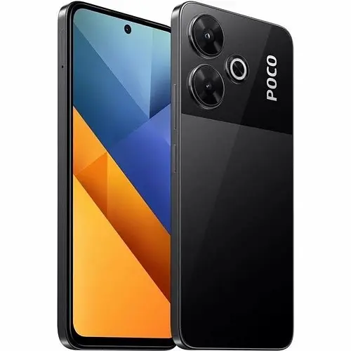 Смартфон Xiaomi Poco M6 4G 6/128GB Black (Global) NFC - фото 6