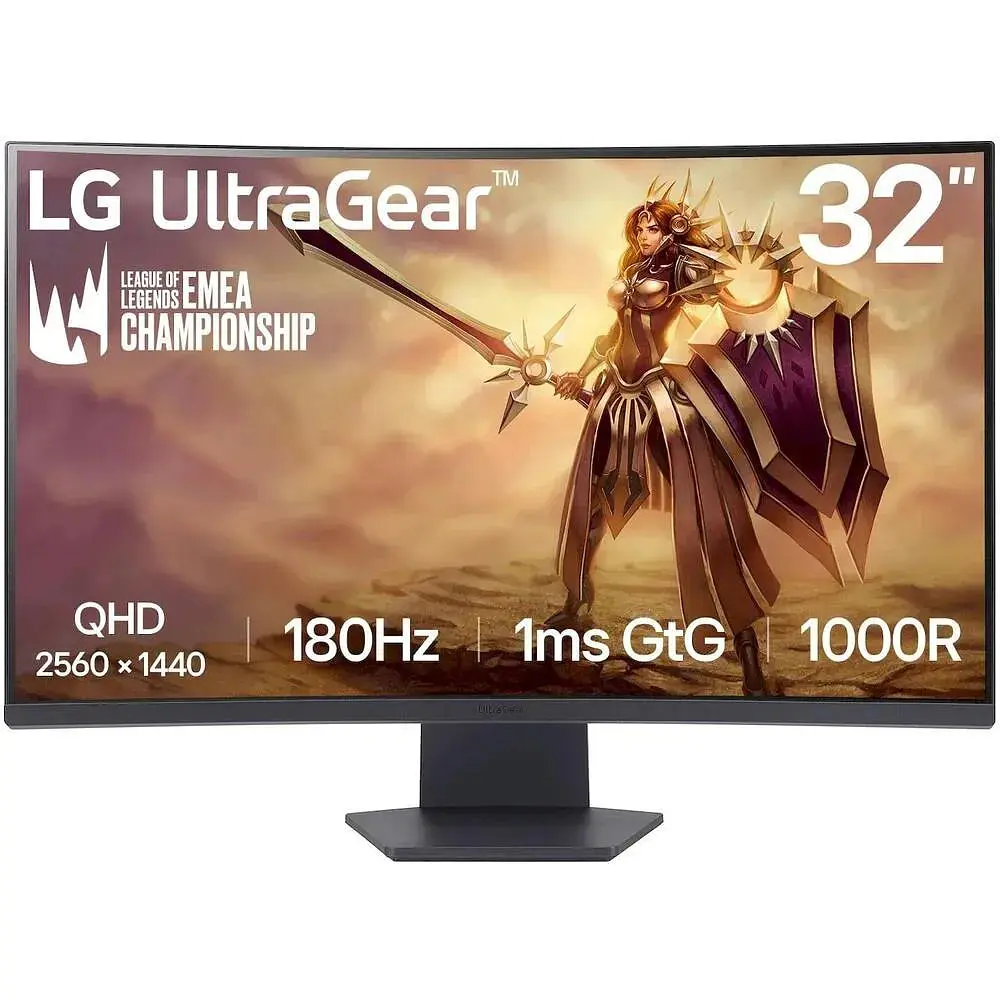 Монітор LG UltraGear 32GS60QC-B