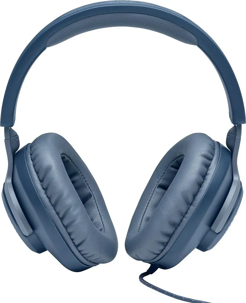 Наушники JBL QUANTUM 100 Mic Blue (JBLQUANTUM100BLU) - фото 3
