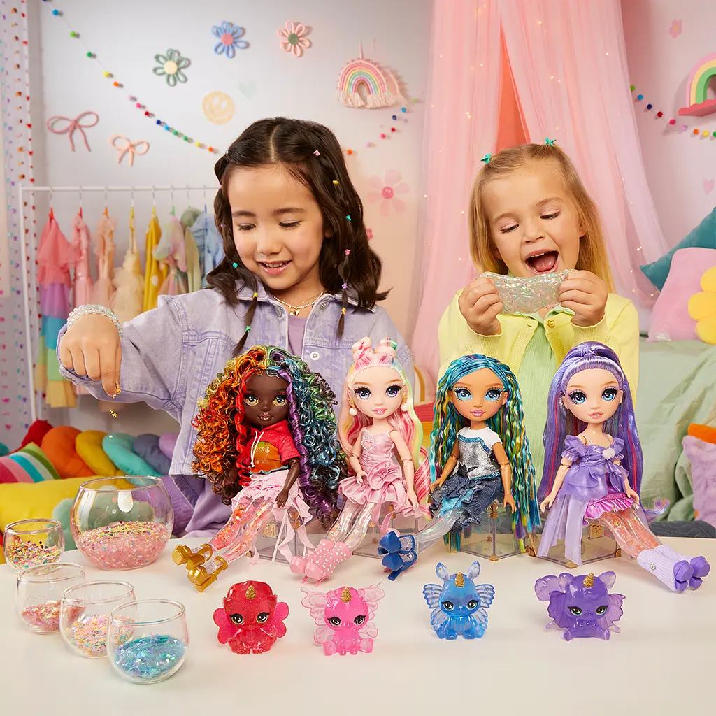 Уцінка. Ігровий набір з лялькою Rainbow High серії Rainbow Shimmers - Віолетта (122425) - фото 10