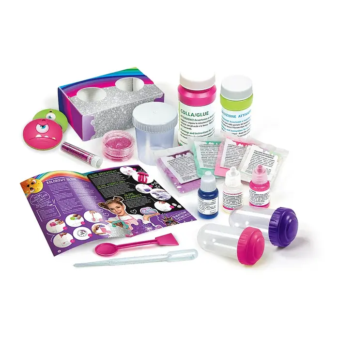 Научно-творческий набор для создания слаймов Clementoni 50636 - фото 2