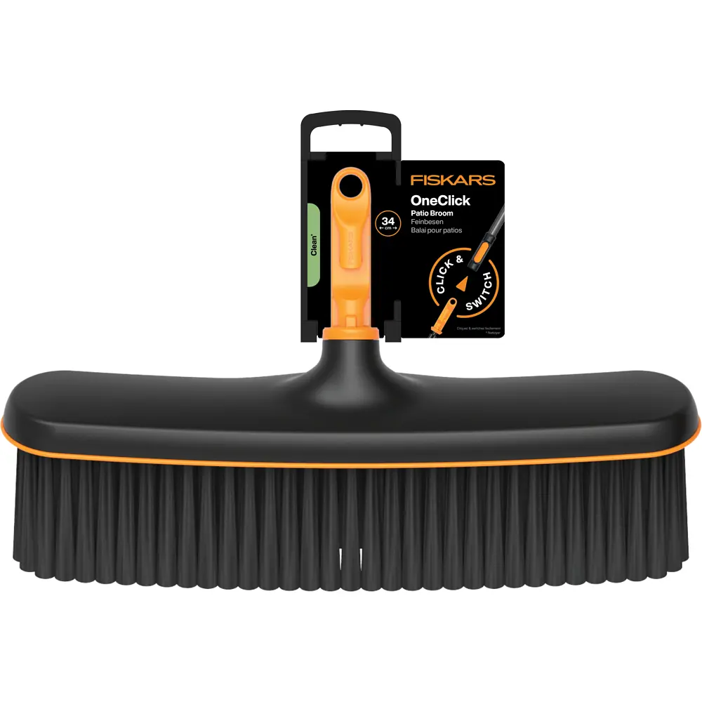 Щітка для прибирання у дворі і будинку Fiskars OneClick 34 см (1080700) - фото 2