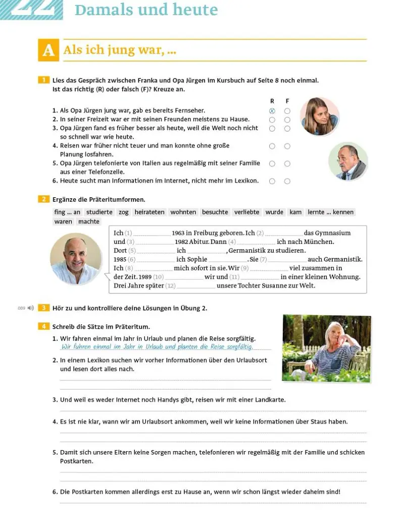 Ein tolles Team B1.2 Arbeitsbuch plus interaktive Version Deutsch für Jugendliche Deutsch als Fremdsprache - Джорджио Мотта - фото 4