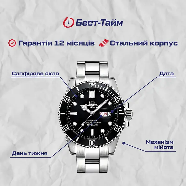 Годинник Carnival Patent - фото 5