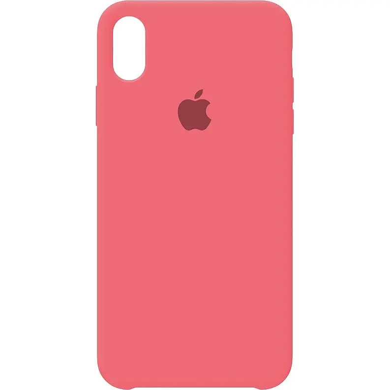 Чохол-накладка Toto Silicone Case Apple iPhone X/XS Peach Pink - фото 2