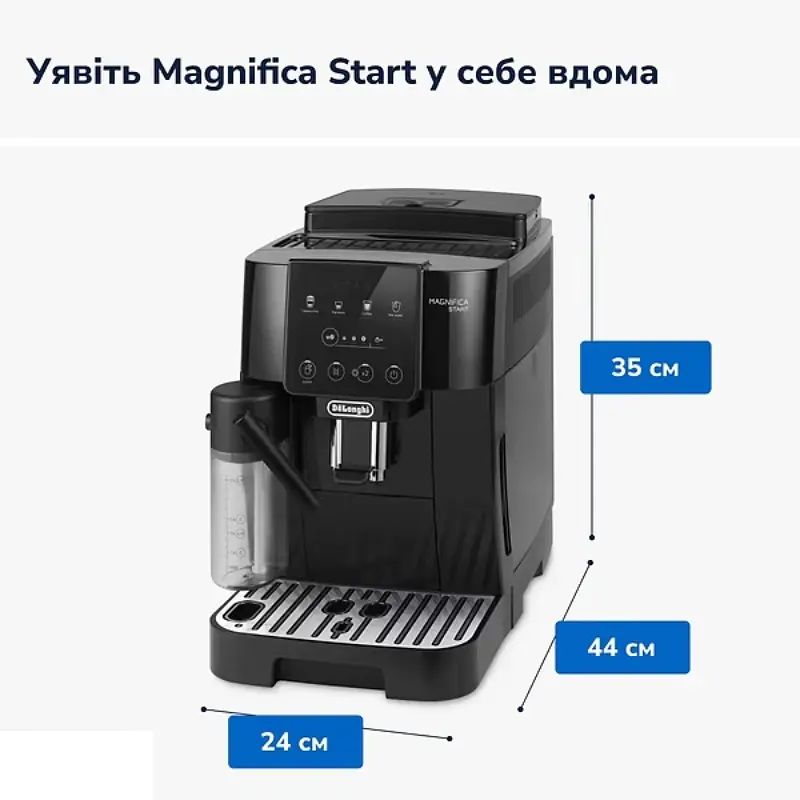 Кавомашина Delonghi ECAM 220.60.B Magnifica Start - фото 5