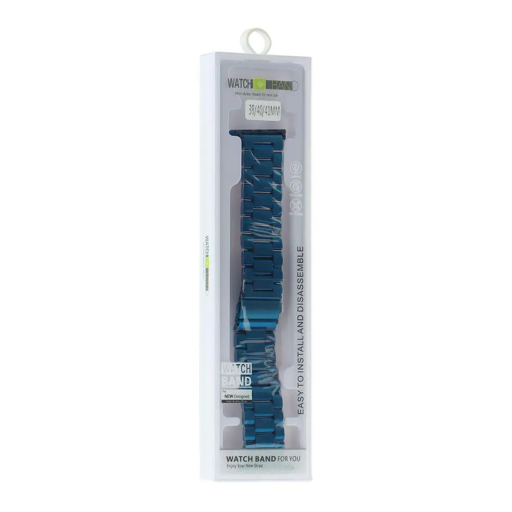 Ремінець Stainless Steel Apple Watch 49/45/44/42 mm Blue (34695_3342377) - фото 2