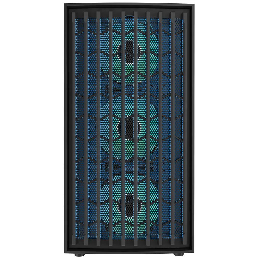 Корпус Modecom BREEZE ЧОРНИЙ USB 3.0x2 USB-Cx1 ARGB 4x140mm fans без Блок живлення ATX - фото 2