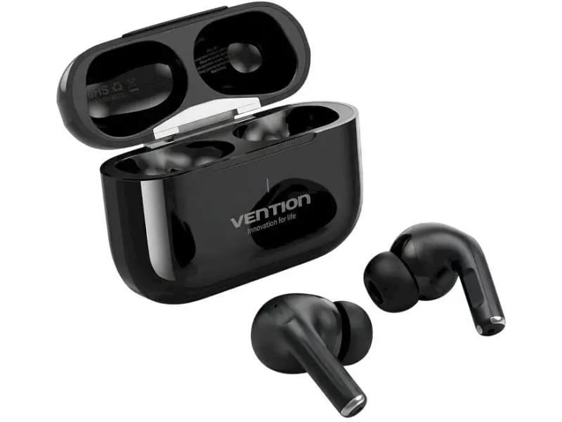 Наушники TWS Vention Echo Lite E11 Black (NBVB0) - фото 3