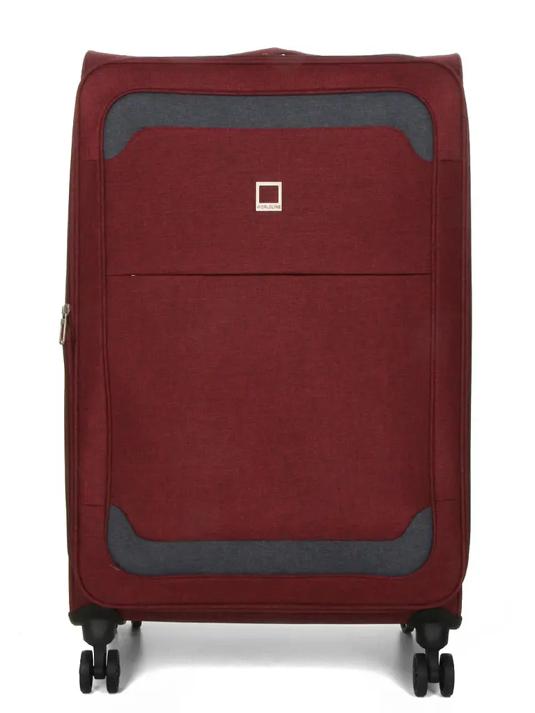 Валіза Великий (L) тканинний Airtex Worldline Tirana 608 на 4 колесах 75x46x28см 100л - фото 3