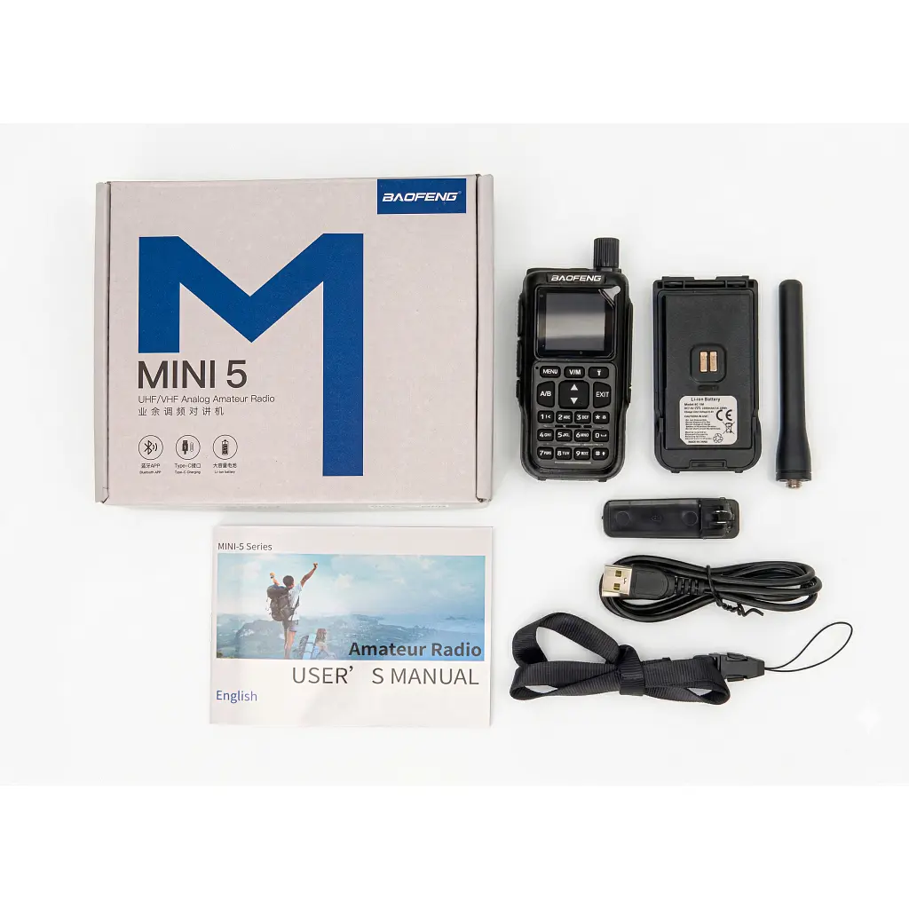 Портативна рація Baofeng UV-5R_MINI_Black_Single - фото 10