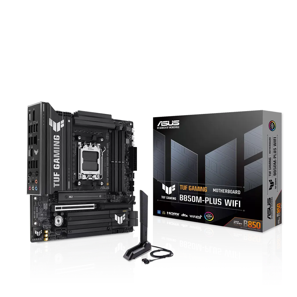 Материнcька плата Asus B850M-Plus TUF Gaming Wi-Fi Socket AM5 (TUF GAMING B850M-PLUS WIFI) - фото 5