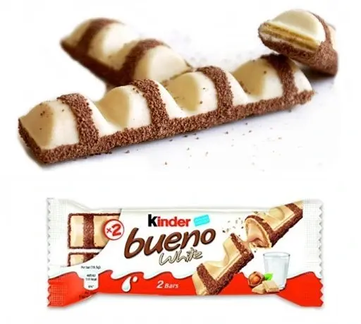 Батончик Kinder Bueno White 39 г - фото 2