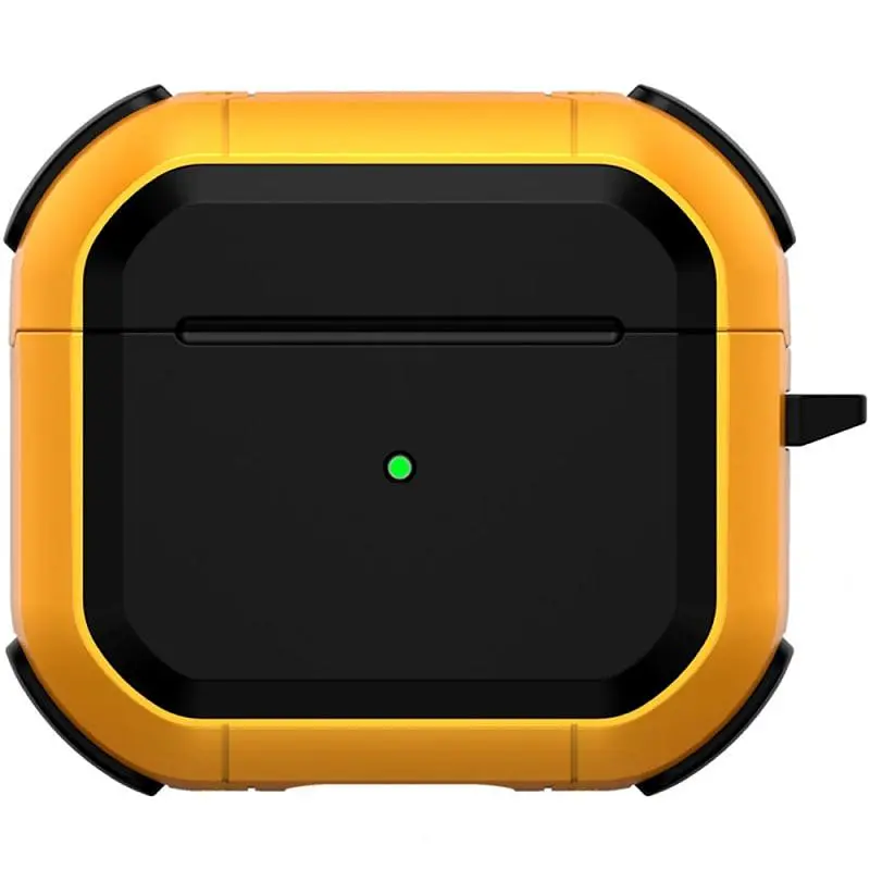 Футляр протиударний Black ed. для навушників Airpods Pro 3 Yellow - фото 2