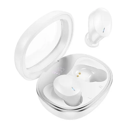 Наушники беспроводные Hoco EQ3 Smart true wireless BT5.3/7hours белые - фото 3