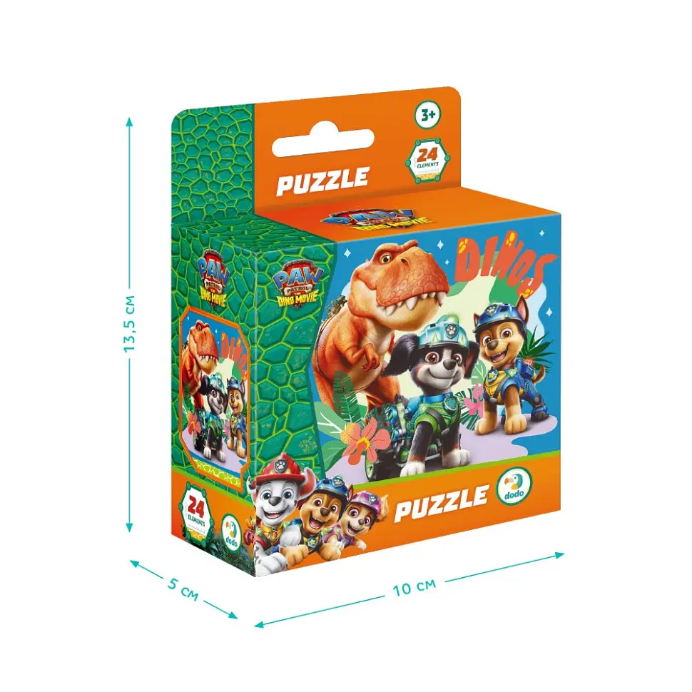 Дитячий пазл "Paw Patrol: Рекс Тіммі" DoDo Toys 200817, 24 елементи - фото 4