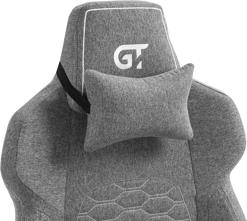 ГГеймерське крісло GT Racer X-8702 Fabric Gray (X-8702 Fabric Gray) - фото 5
