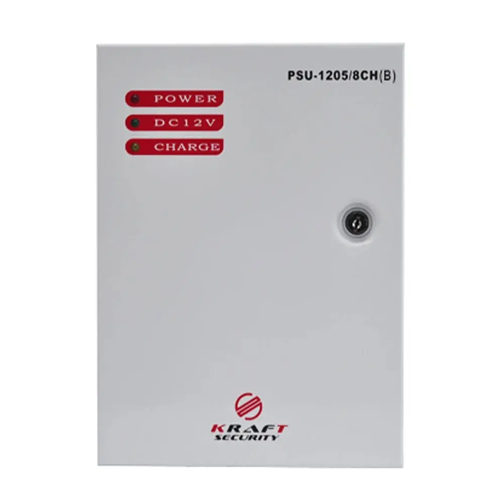 Джерело безперебійного живлення Kraft PSU-1205/8CH(B) (41-00037) - фото 2