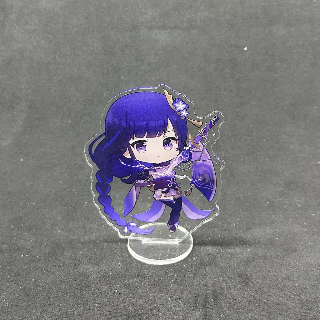 Акрилова колекційна фігурка Геншин Імпакт - Genshin Impact Chibi Сегун Райден (4) 10 см - фото 2