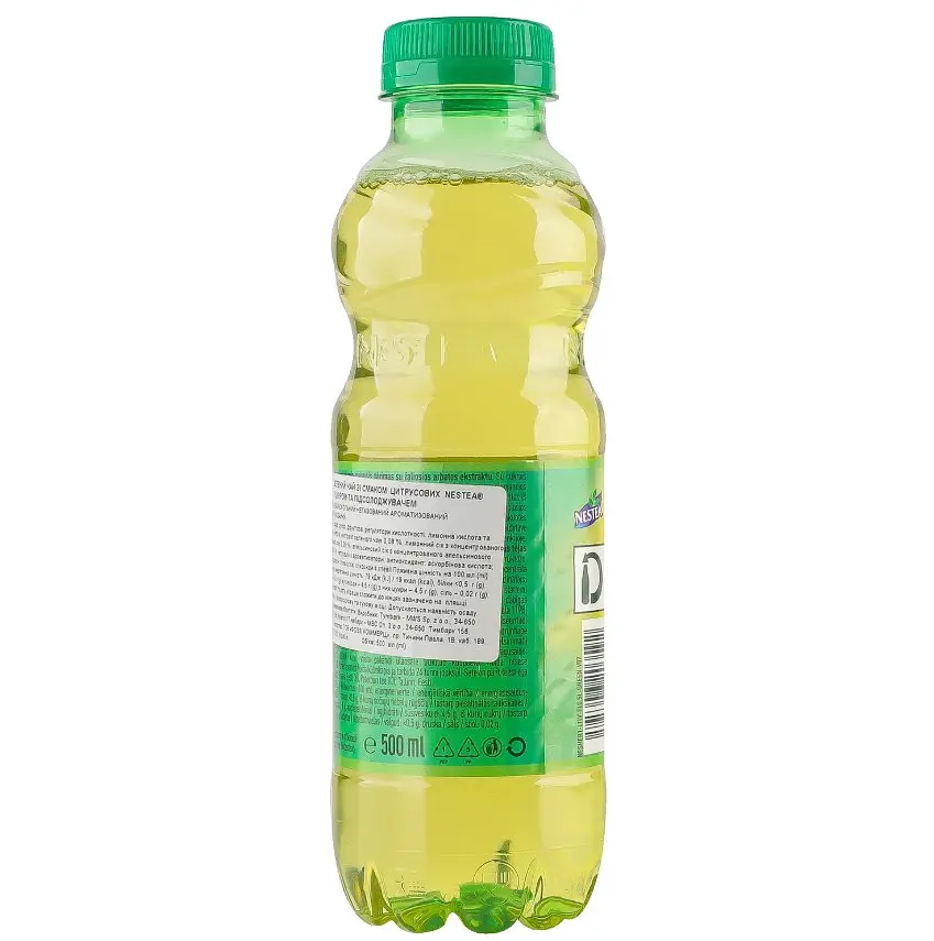 Чай холодный Nestea зеленый чай цитрус 0.5 л - фото 3
