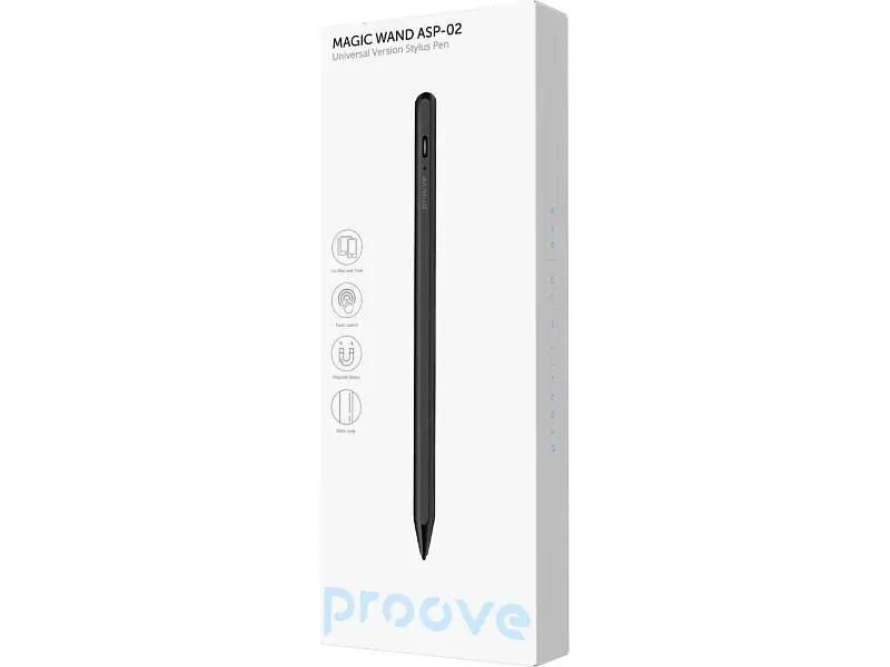 Стілус Proove Stylus Magic Wand ASP-02 Universal Version Black (STA200010001) - фото 5