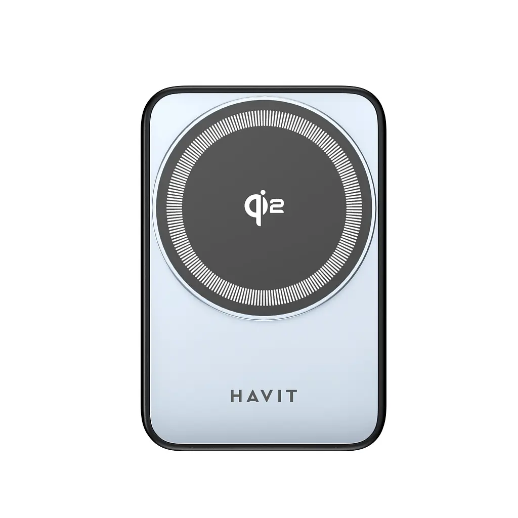 Настільна бездротова зарядка 3в1 HAVIT W3103 15W Gray HAVIT (28680-000) - фото 6