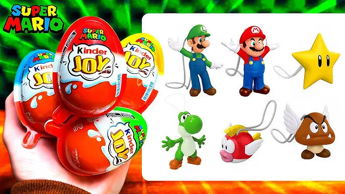 Шоколадне яйця Kinder Joy Super Mario - фото 2