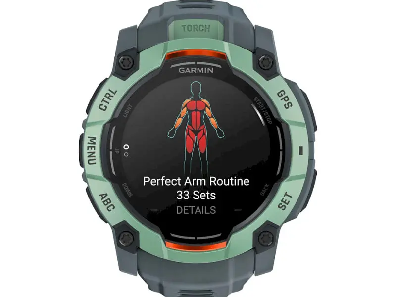 Смарт-годинник Garmin Instinct 3 50mm AMOLED Neo Tropic with Twilight Band (010-03020-01) - фото 9