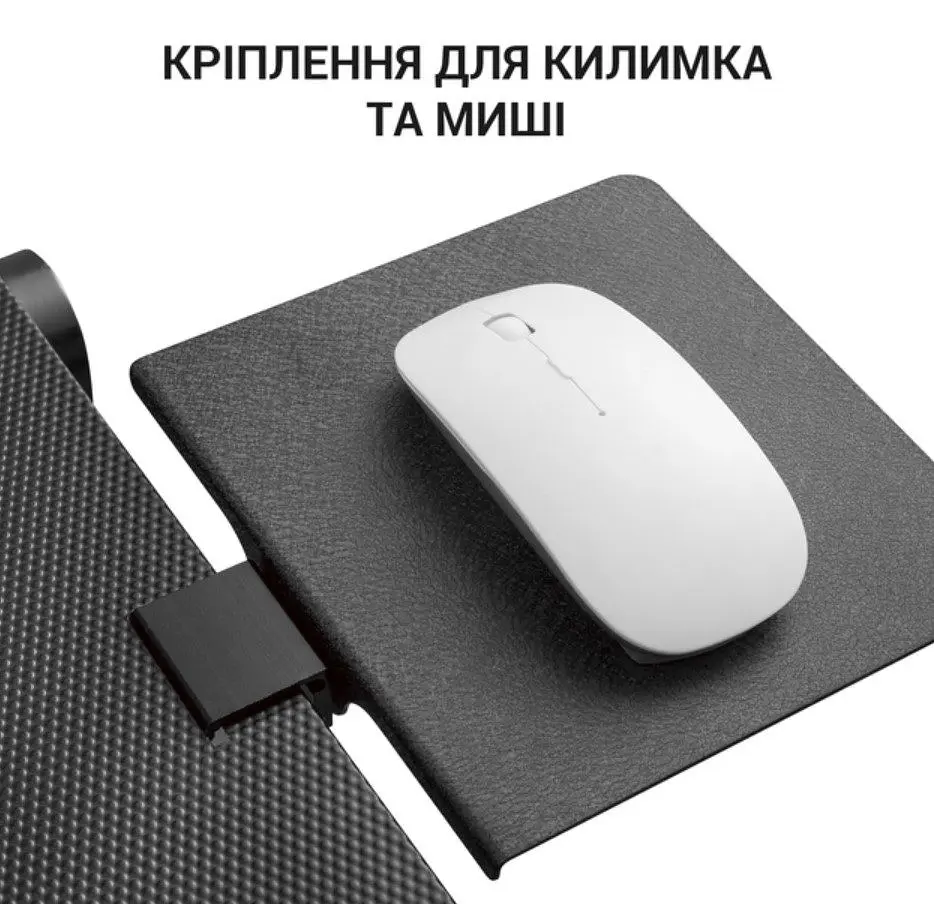 Стол-підставка для ноутбука 17.3 дюйма з охолодженням OfficePro OPCD-1230 2xfans Black - фото 10