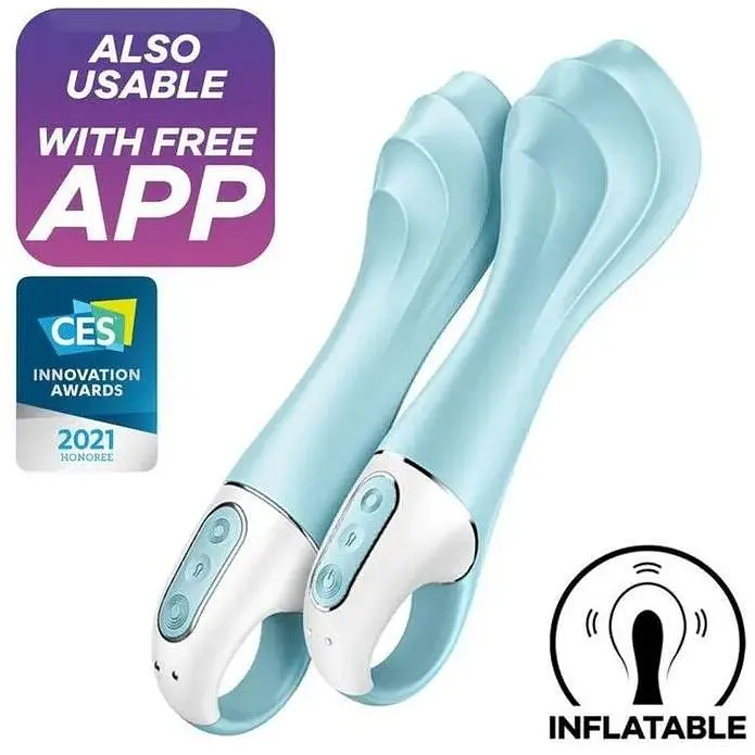Вібратор Satisfyer Air Pump Vibrator 5+ - фото 3