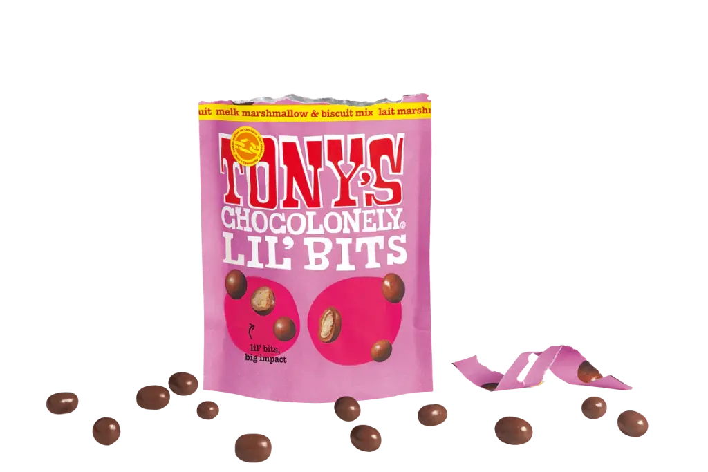 Драже Tony's Lil' Bits Milk Marshmallow S'mores Mix 113г - фото 3