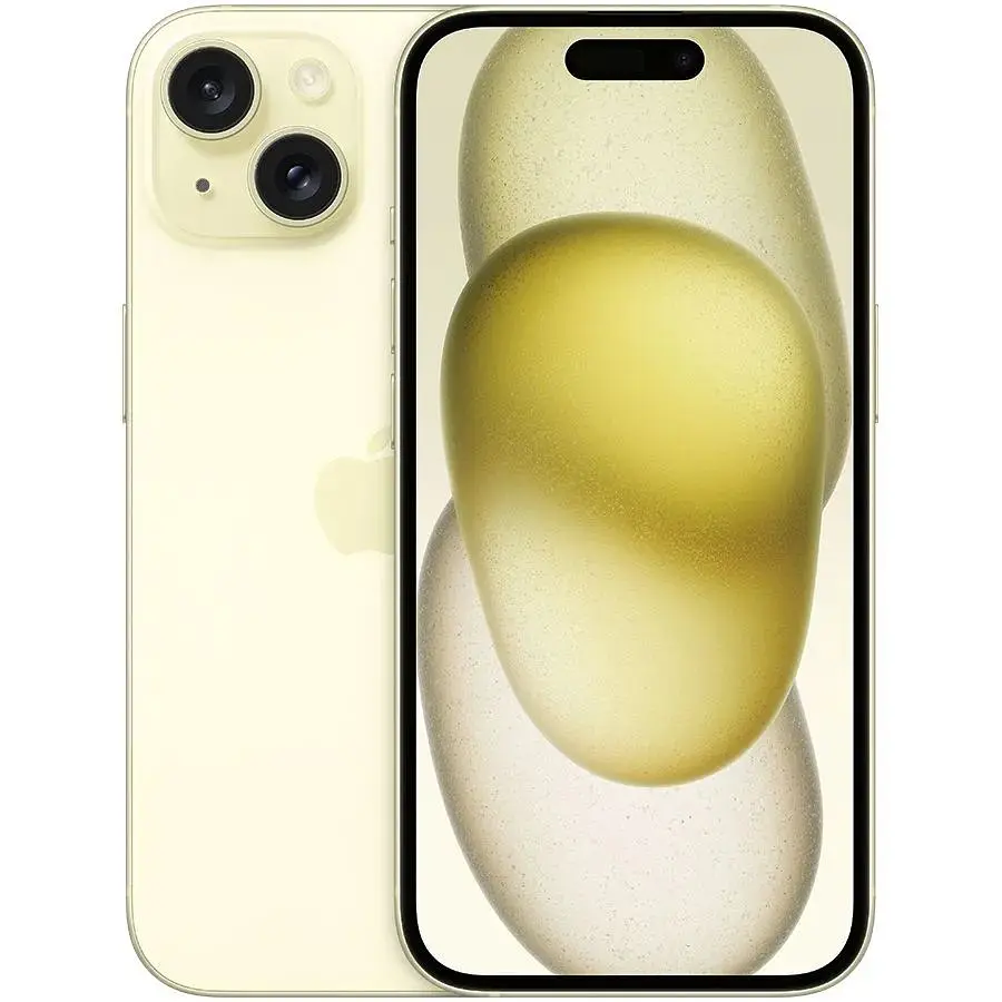 Apple iPhone 15 128 GB Yellow (Grade B) Seller Refurbished
