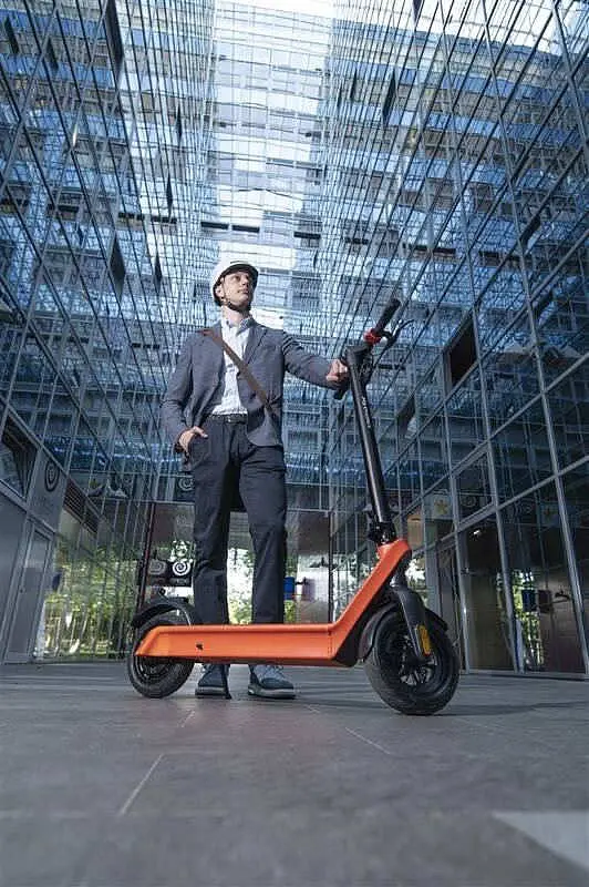 Електросамокат MS ENERGY eScooter E-21 Orange - фото 2