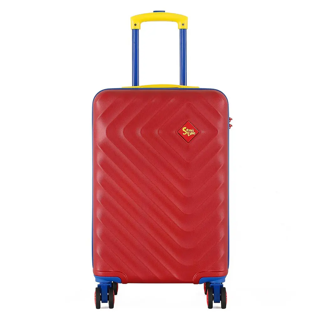 Чемодан Semi Line 20" S Red (T5802-1) - фото 2