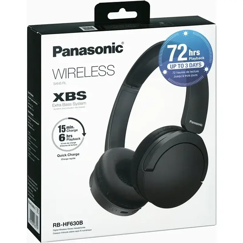 Навушники PANASONIC RB-HF630BG-K - фото 10