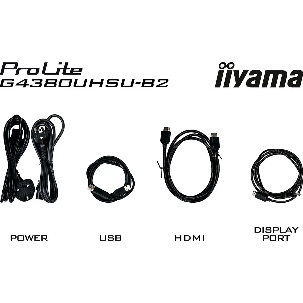 Монітор 42.51" Iiyama 42.5" G4380UHSU-B2 UHD VA 144Hz (G4380UHSU-B2) - фото 9