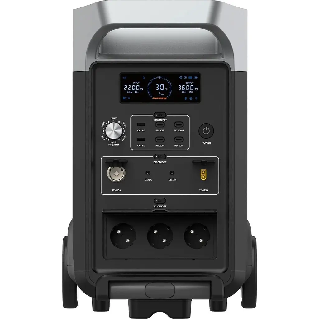 Зарядна станція Fossibot F3600 Pro Black [114114] - фото 4