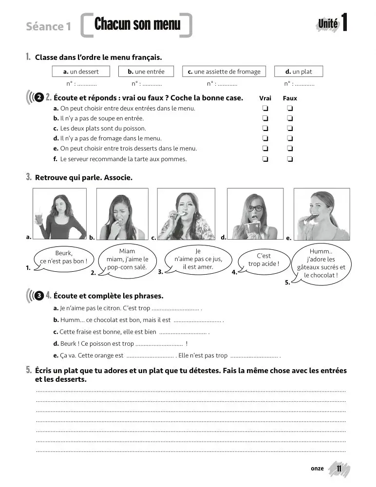 Merci! 3. A2. Cahier d`exercices - фото 4