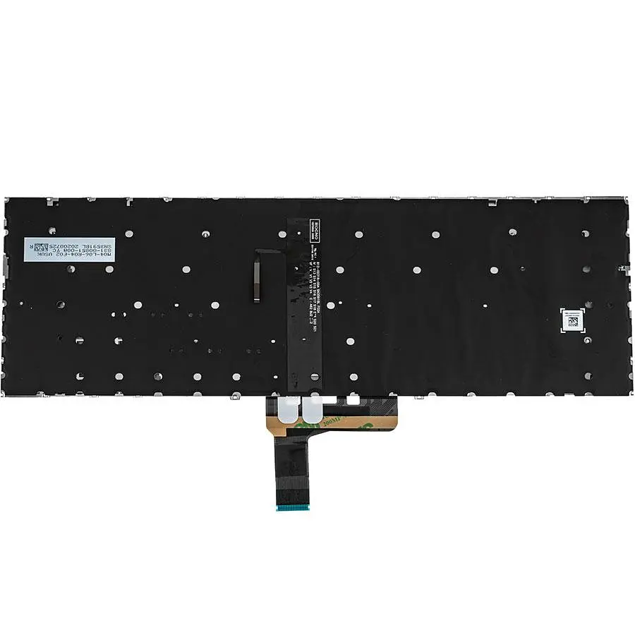 Клавіатура для ноутбука ASUS (UX425 series) ukr чорний без фрейма підсвічування клавіш - фото 2