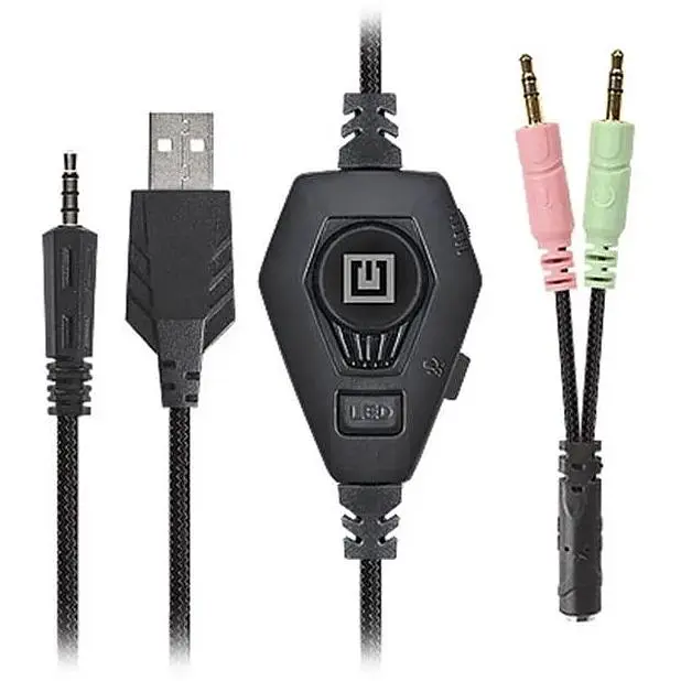Гарнітура Real-El GDX-7680 Black (EL124100046) - фото 9