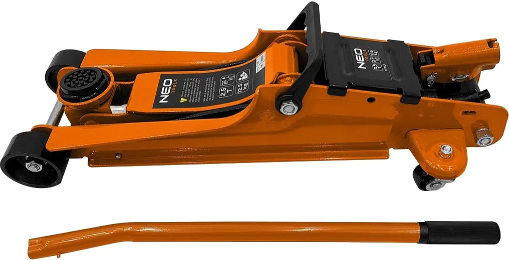 Домкрат гідравлічний підкатний 2.5т 85-385мм Neo Tools avt0001144 - фото 2